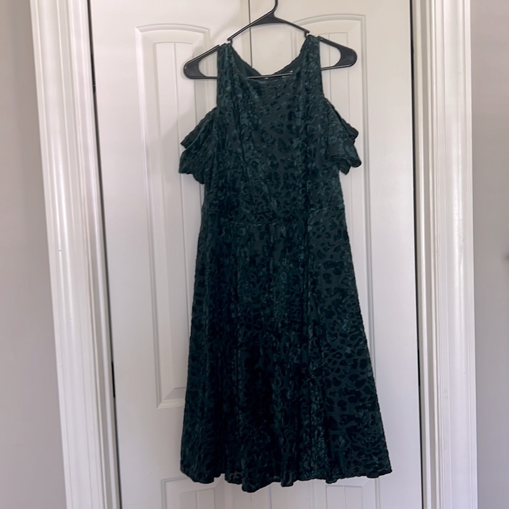 Deep Green cocktail dress